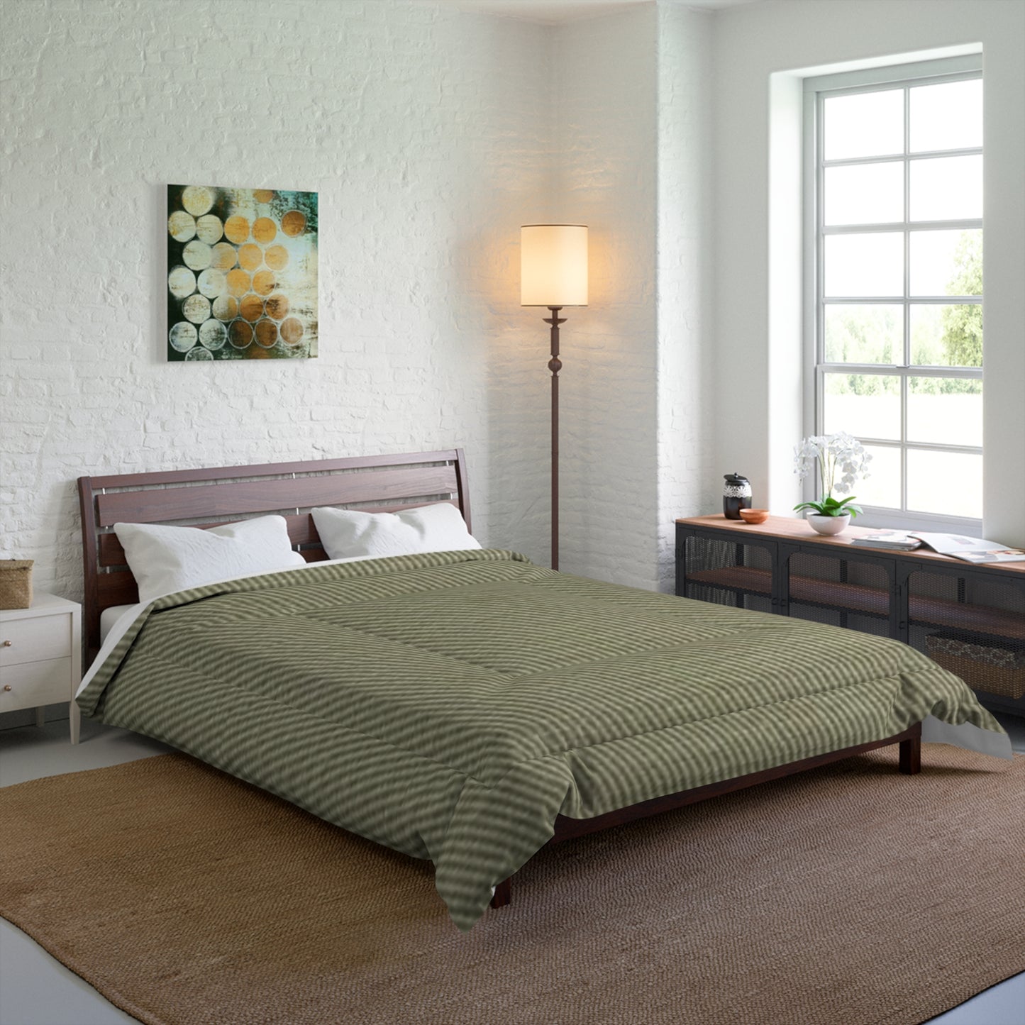 Helmsman Cozy Striped Comforter for Year-Round Comfort
