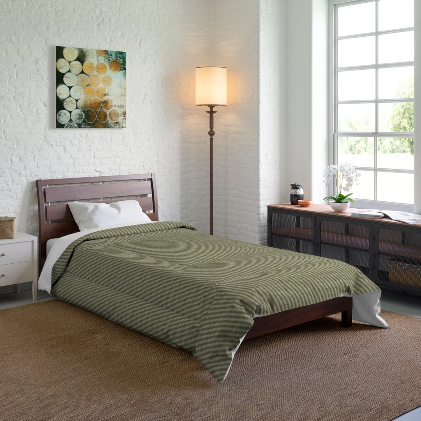 Helmsman Cozy Striped Comforter for Year-Round Comfort