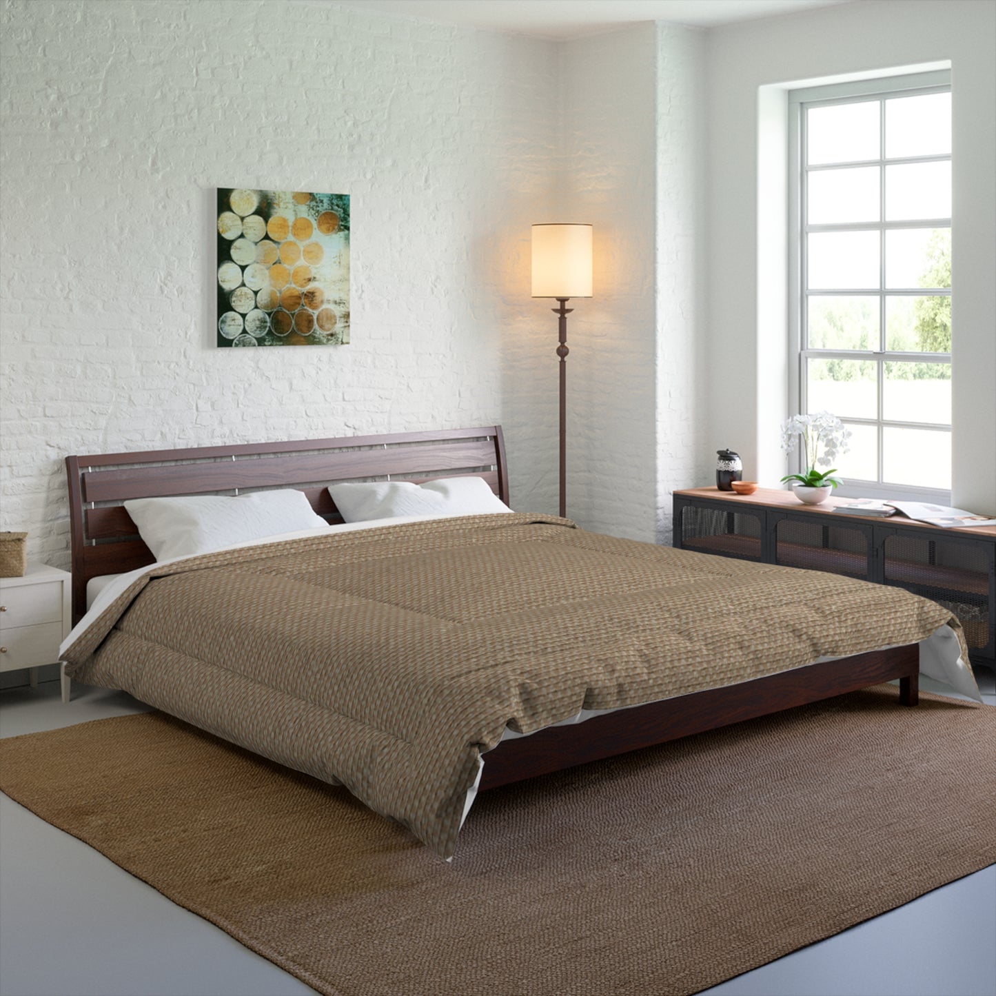 Helmsman Cozy Woven Comforter – Earthy Textured Bedding for Ultimate Relaxation