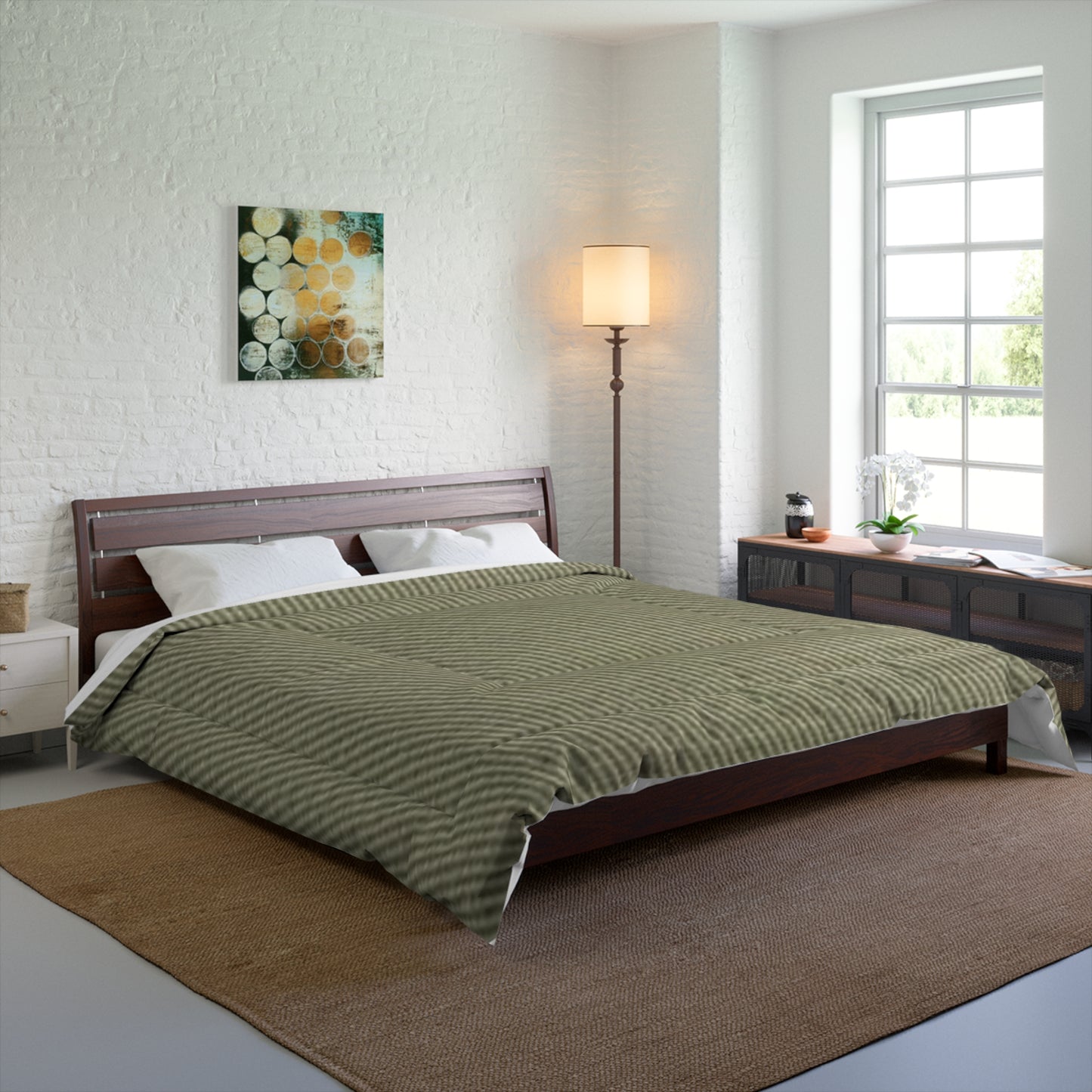 Helmsman Cozy Striped Comforter for Year-Round Comfort