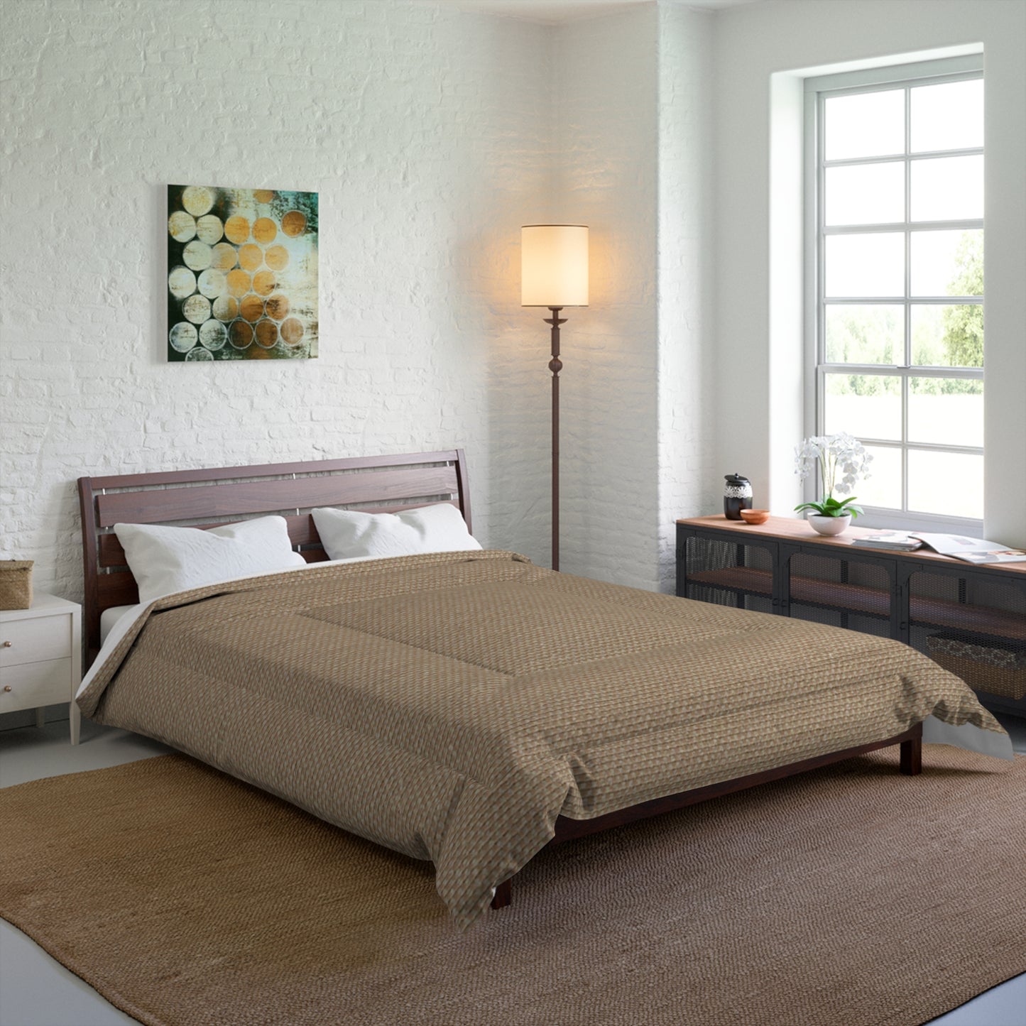 Helmsman Cozy Woven Comforter – Earthy Textured Bedding for Ultimate Relaxation