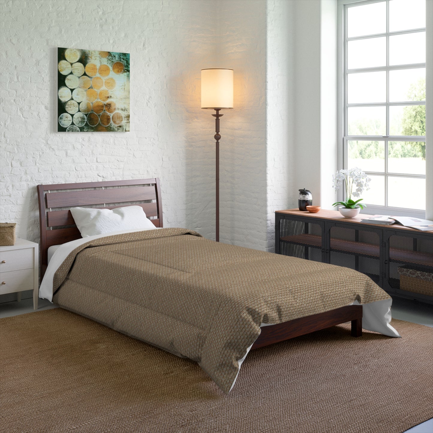 Helmsman Cozy Woven Comforter – Earthy Textured Bedding for Ultimate Relaxation