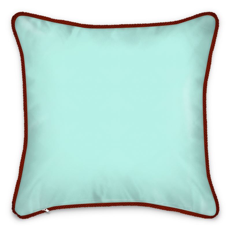Silk Pillows - Square 12" (30cm) / Stone washed 100% Linen back / Polyester Insert