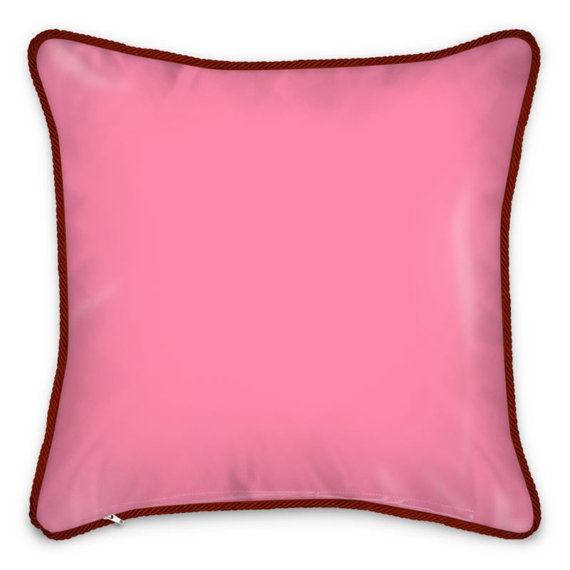 Silk Pillows - Square 16" (40cm) / Double sided 100% Silk print / Down Feather Pad
