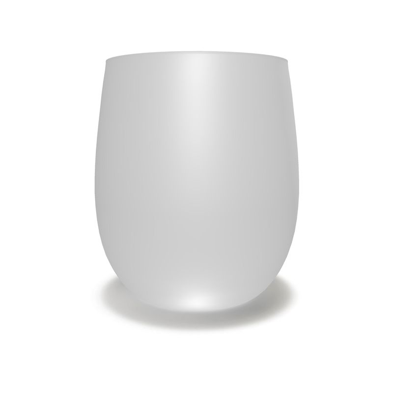 Water Glass - Matte Frosted