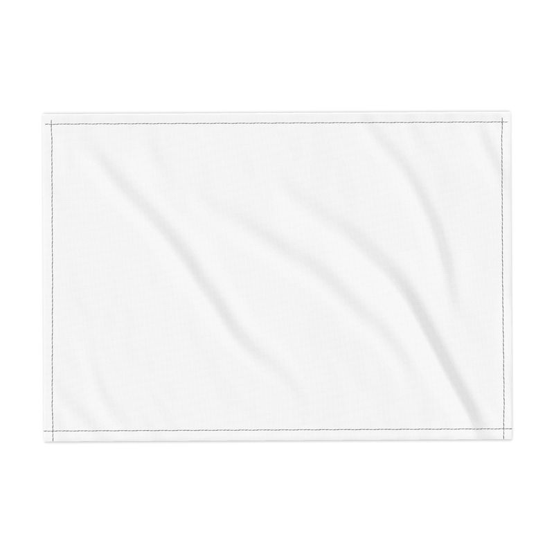 Fabric Placemats - Cotton-Linen / Landscape / 1cm Hem