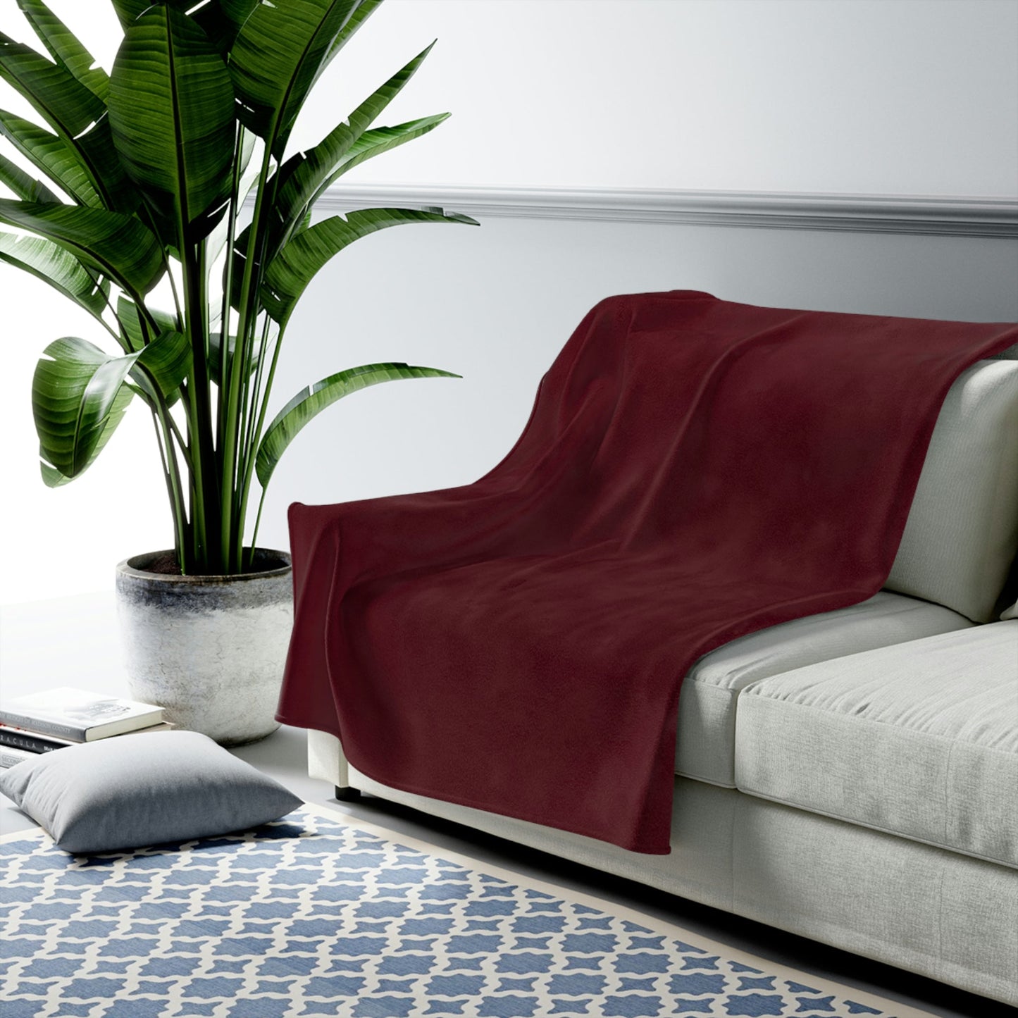 Velveteen Plush Blanket - 50" × 60"