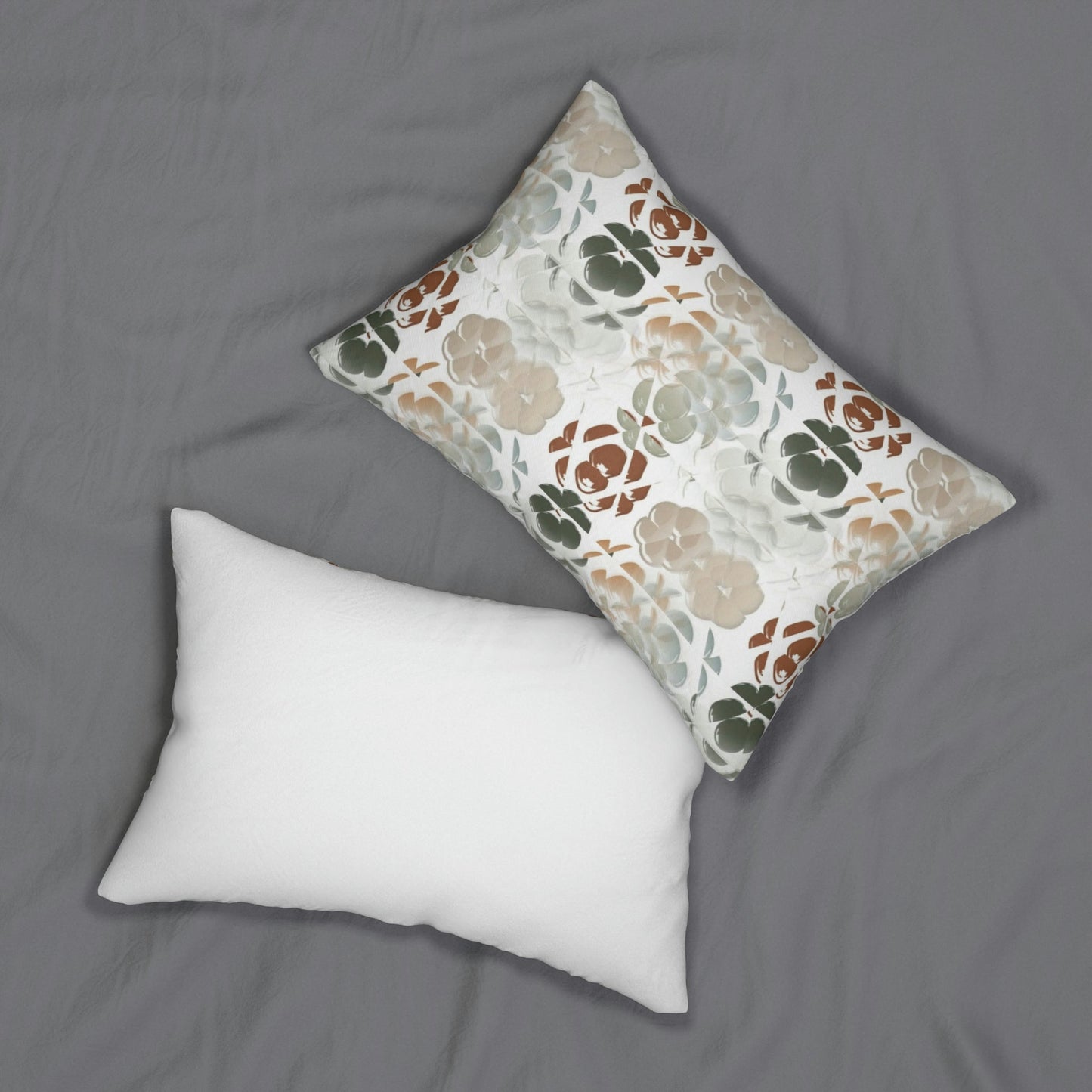Spun Polyester Lumbar Pillow - 20" × 14"