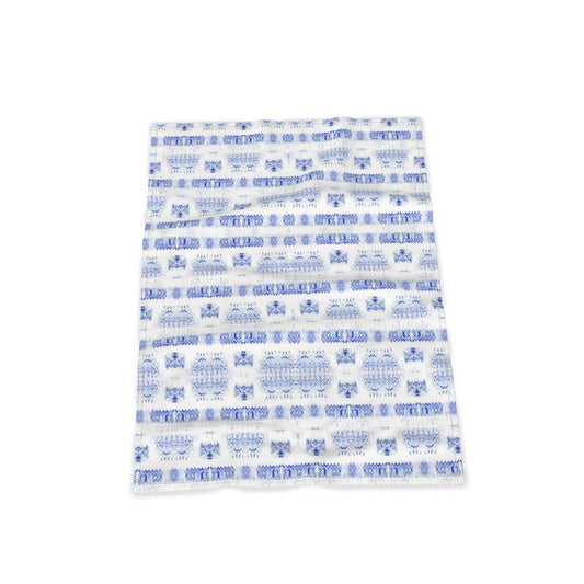 Tea Towels - 100% Cotton / Ecru Wavy Edge
