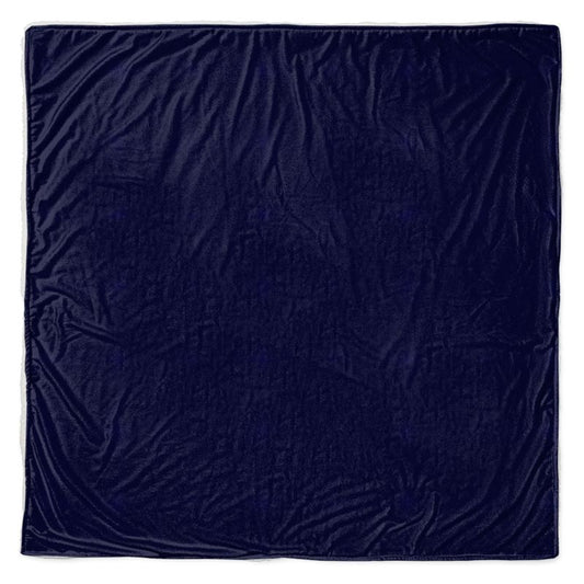 Throw - Plush Velvet - Square 57x57" / Coral Fleece