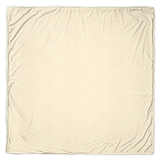 Throw - Plush Velvet - Square 57x57" / Coral Fleece