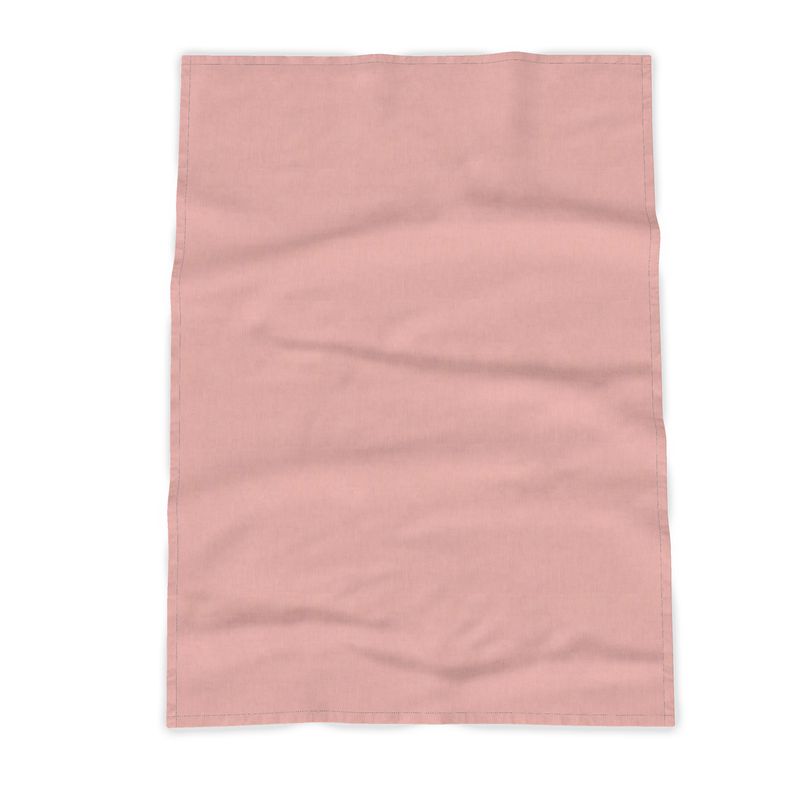 Kitchen Towels - Tokri Half Panama Cotton / Red Wavy Edge