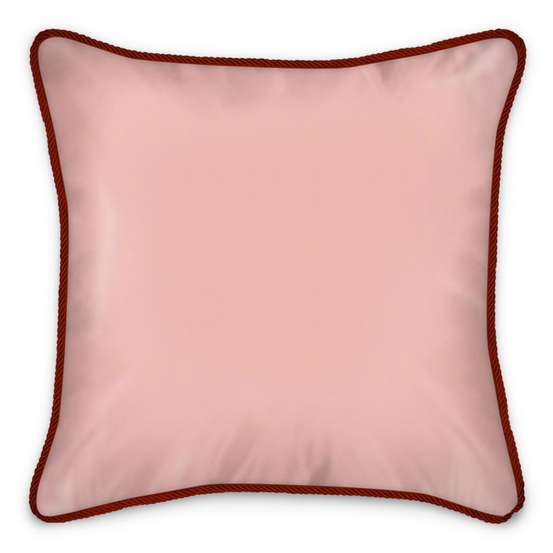 Silk Pillows - Square 16" (40cm) / Double sided 100% Silk print / Down Feather Pad