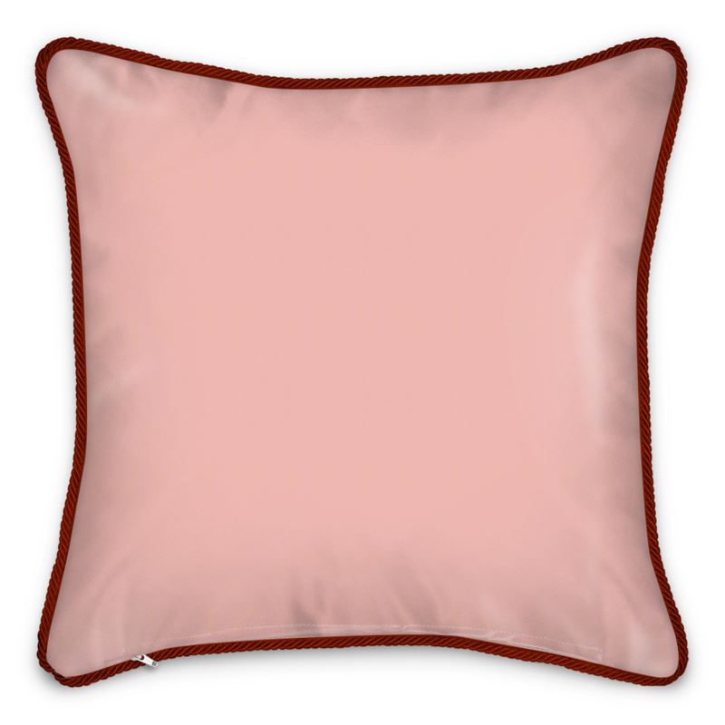 Silk Pillows - Square 16" (40cm) / Double sided 100% Silk print / Down Feather Pad
