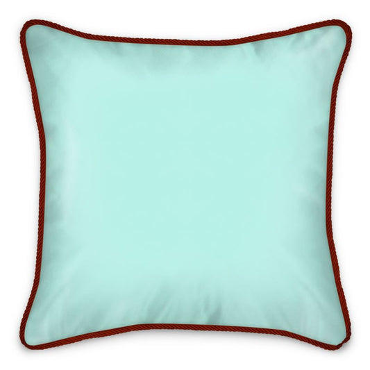 Silk Pillows - Square 12" (30cm) / Stone washed 100% Linen back / Polyester Insert