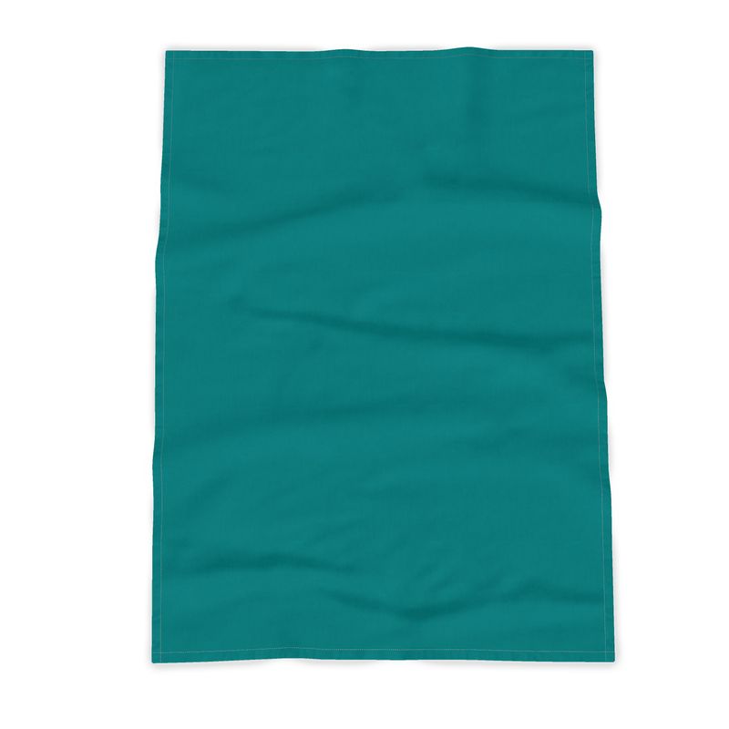 Kitchen Towels - 100% Cotton / Ecru Wavy Edge