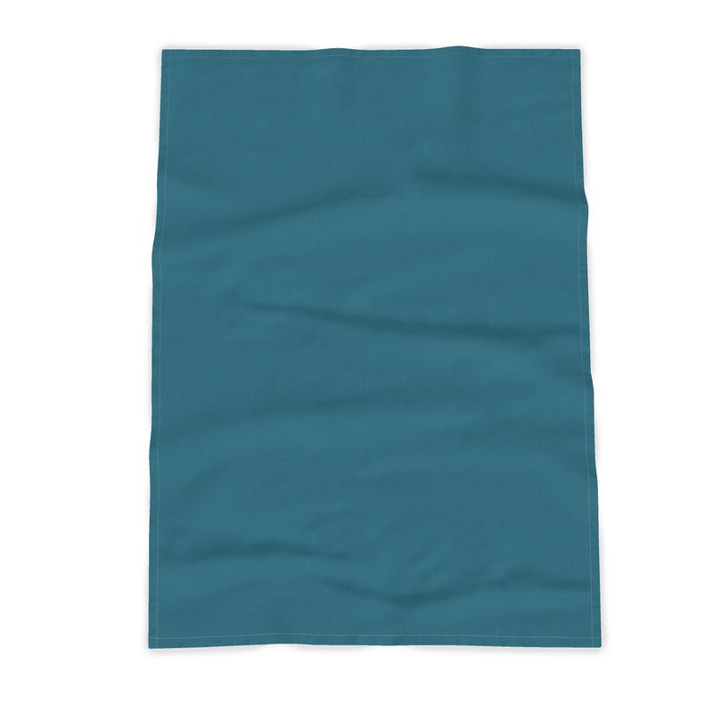 Kitchen Towels - Tokri Half Panama Cotton / Ecru Wavy Edge