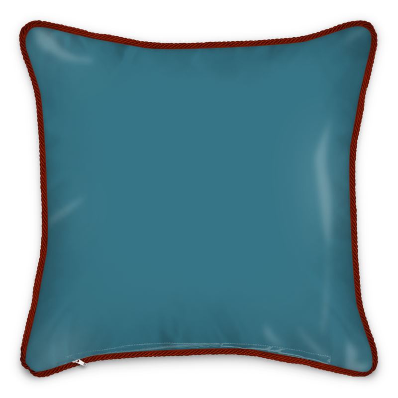 Silk Pillows - Square 16" (40cm) / Stone washed 100% Linen back / Polyester Insert
