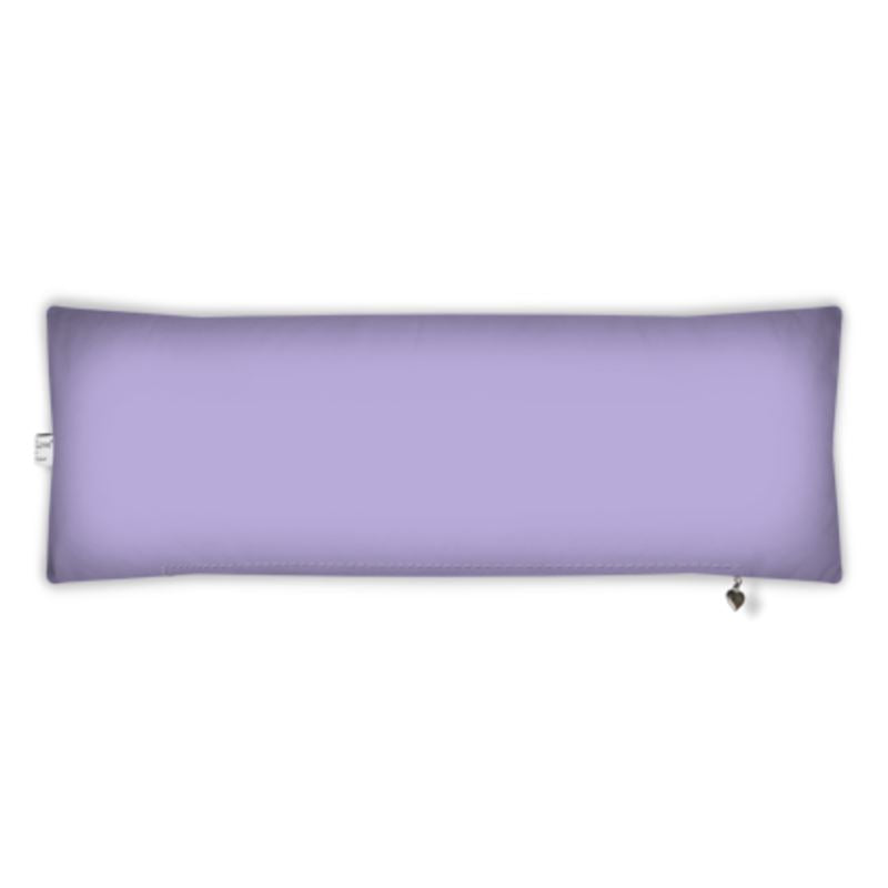 Mr & Mrs Bolster Pillow - Medium 25 ½'' / Lilac