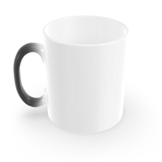 Heat Changing Mug - Black Mug