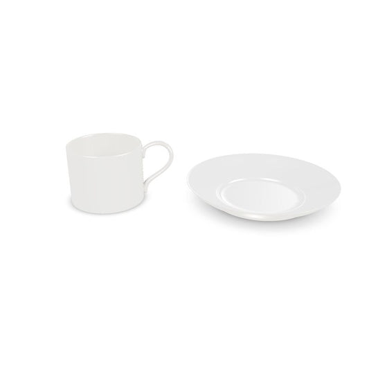 Cup and Saucer - Large Coffee Cup & Saucer / 4 Cup & Saucers