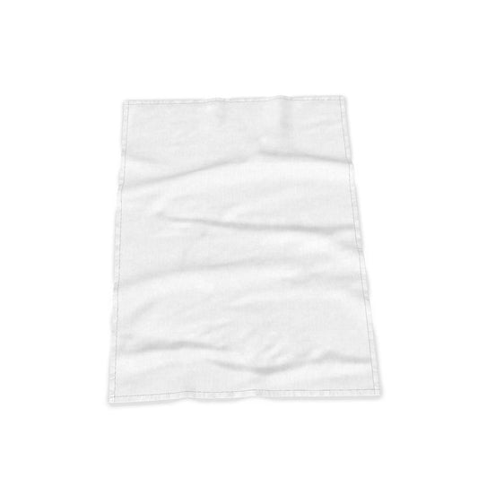 Kitchen Towels - 100% Cotton / Turquoise Wavy Edge