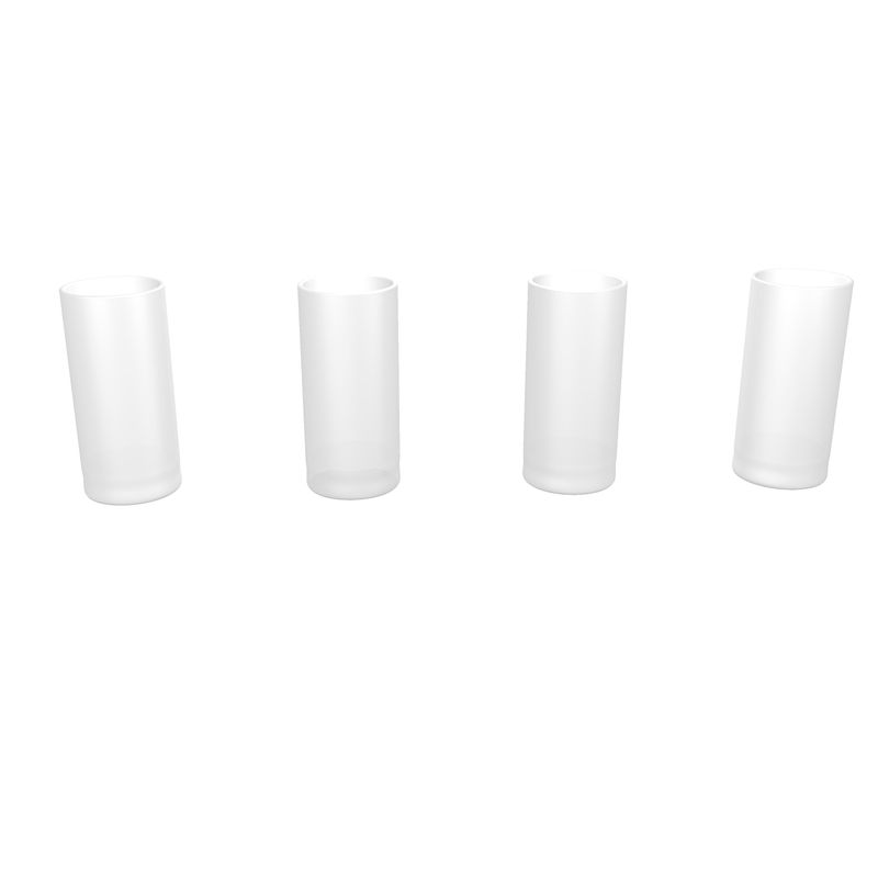 Round shot glass 4 set