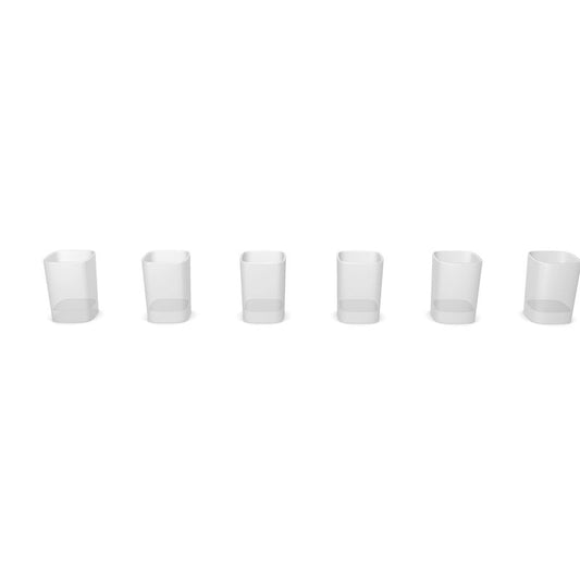Square Shot Glasses (Set of 6) - Add a gift tin