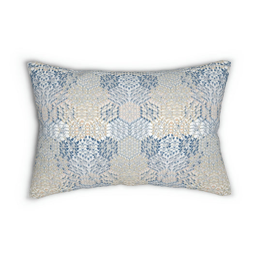 Spun Polyester Lumbar Pillow - 20" × 14"