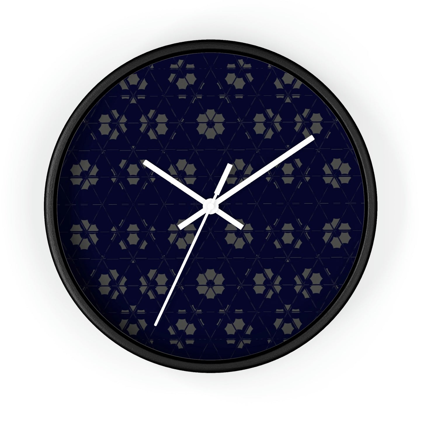 Office Wall Clock - Black / White / 10"