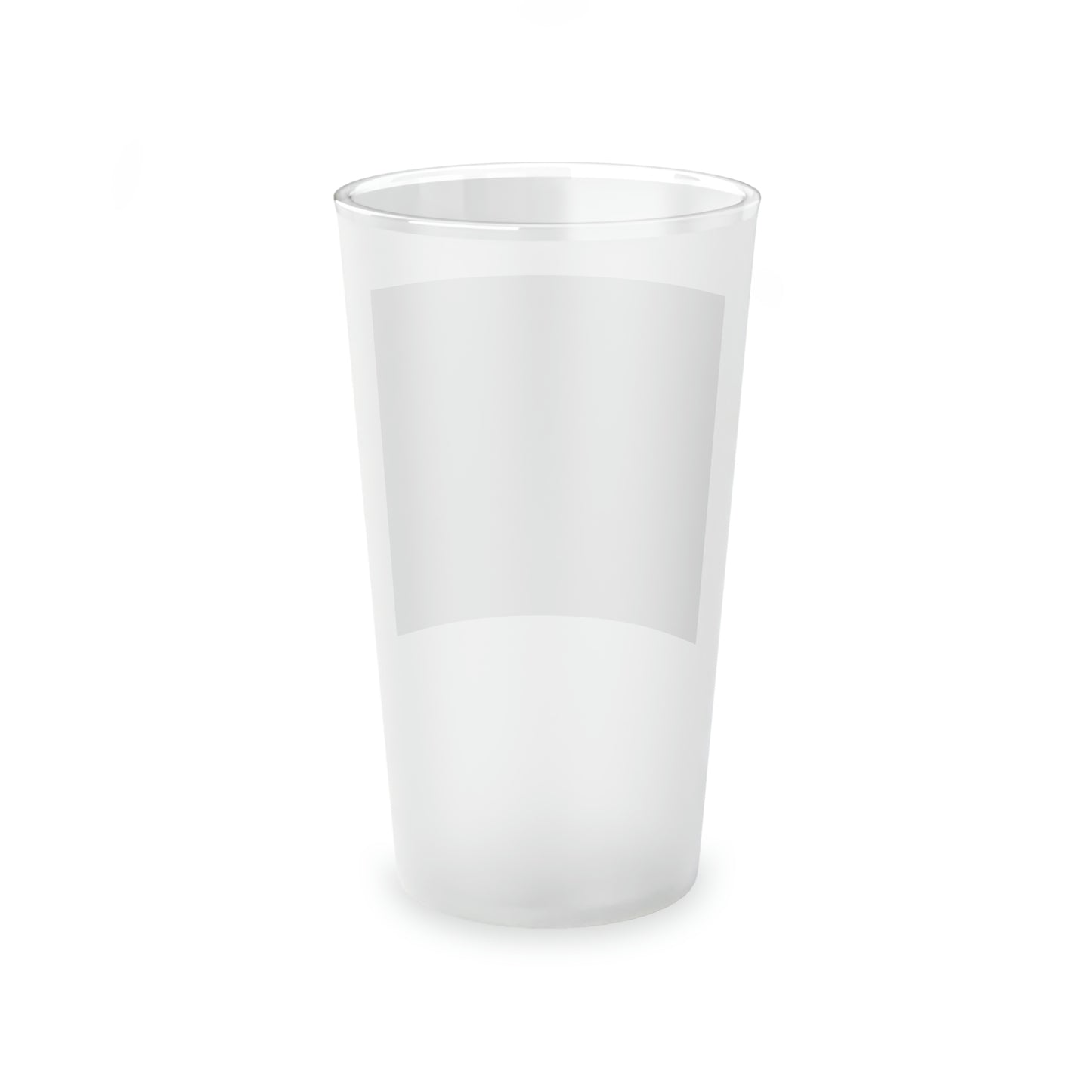 Frosted Pint Glass, 16oz