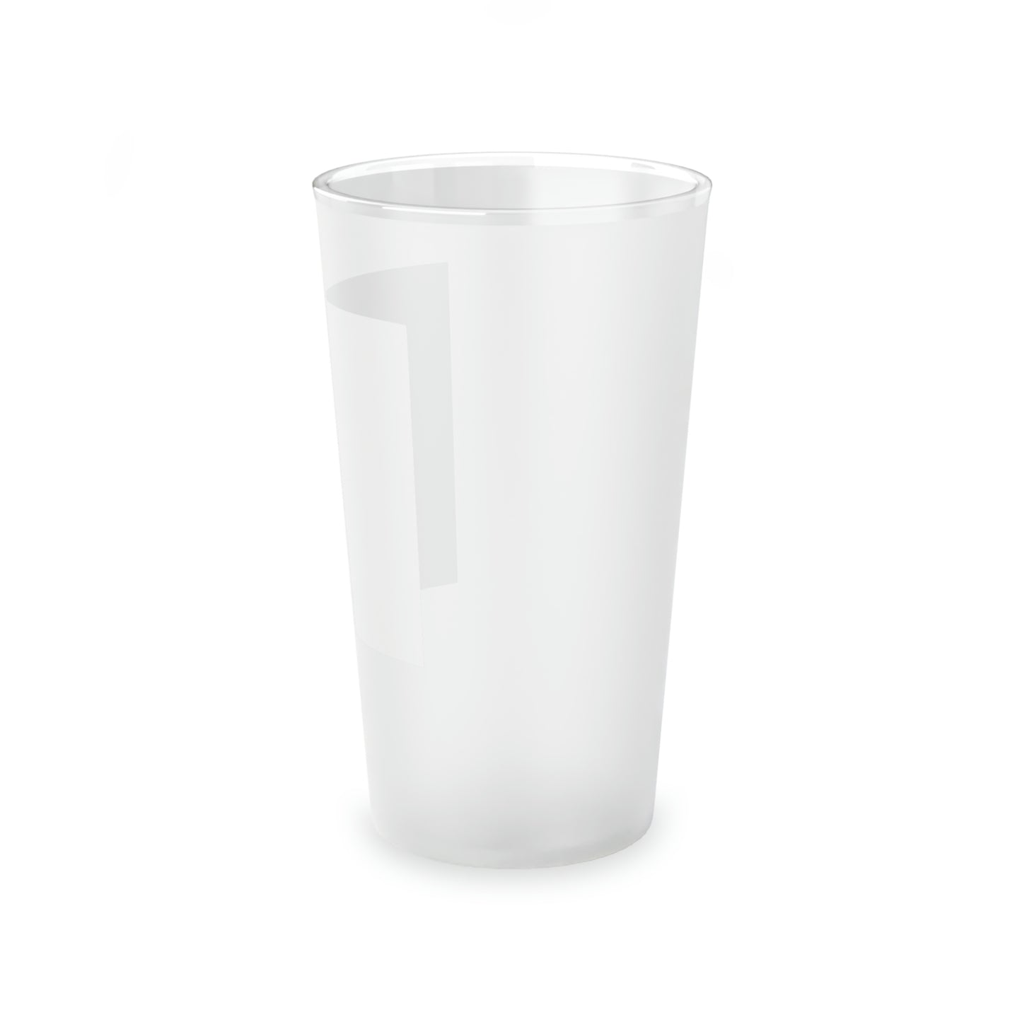 Frosted Pint Glass, 16oz